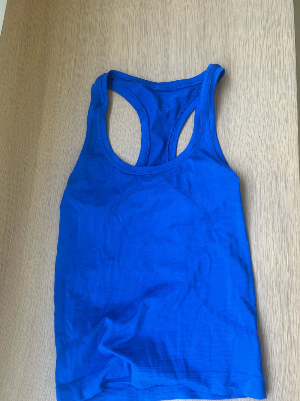 LULULEMON swiftly racerback tank waist length -  great condition